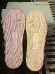 Off-White Converse Vulc Low Sneakers “White Violet” Size 41 W 9