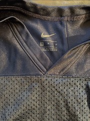 NIKE ENGINEERED BRAND MESH PLAIN FOOTBALL JERSEY M 00’S studio wardrobe sale