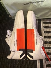 Off-White Converse Vulc Low Sneakers “White Violet” Size 41 W 9
