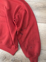 Vintage Mercedes-Benz Red Boxy Hoodie Men’s M