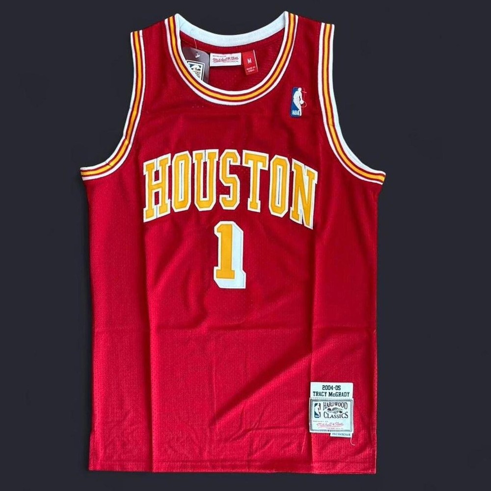 Tracy McGrady Houston Rockets Mitchell & Ness Basketball Jersey Red