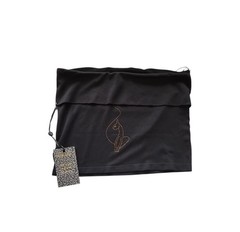 Baby Phat Black Strapless Tube Top Bandaeu with Gold Logo And Cat