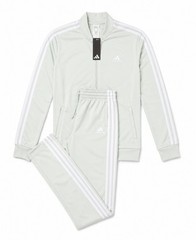 Adidas Womens Tracksuit Set (Pants & Jacket) Linen Green – Large