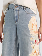 Alice+Olivia 2026SS AMAZING EMBROIDERED JEAN