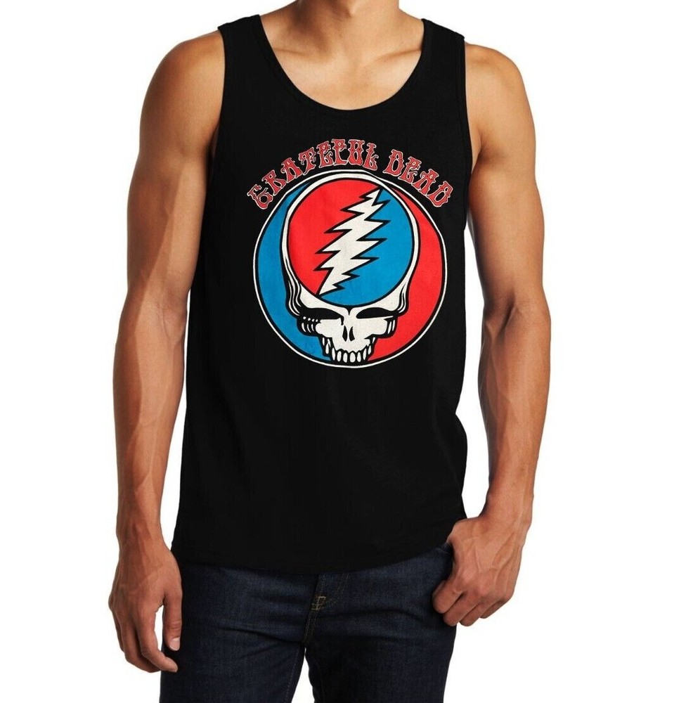 Grateful Dead Rock Band Men’s Tank Tops (Multiple Variations)