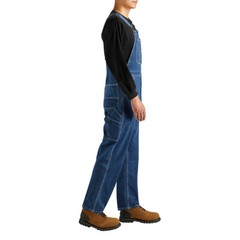 HISEA Men Bib and Brace Dungaree Overalls Heavy Duty Workwear Coveralls Jumpsuit