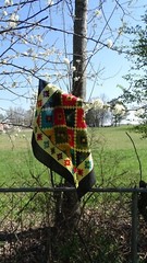 Southwest Argyle 22×22 Bandanna