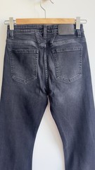 Closed Rawlin Flared Jeans Gray Candiani Denim Made Italy Comfort Stretch 25