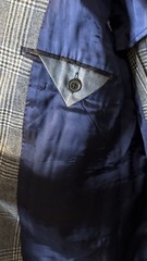Daniel Cremieux Men’s Blazer Alex Sport Jacket 100% Wool Plaid Double Vent 44S