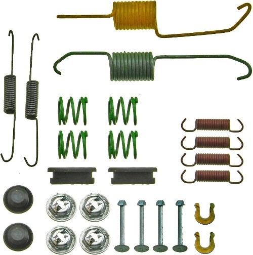 Rear Drum Brake Hardware Kit Compatible with Select Models