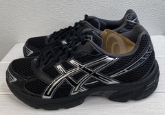 Asics Gel-1130 Men’s Size 6 Black/Pure Silver Mesh Low Top Athletic Sneakers