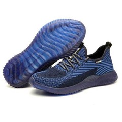 Mens Work Safety Shoes Steel Toe Cap Bulletproof Boots Indestructible Sneakers