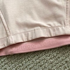 Outdoor Voices Athena Crop Top Sports Bra Rose Quartz Pale Pink Small NWOT