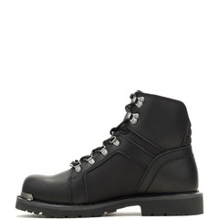 Harley-Davidson Edgefield D93885 Mens Black Leather Motorcycle Boots
