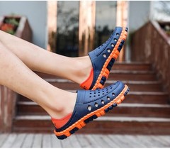 Men’s Summer Cave Shoes Outdoor Fashion Leisure Non slip Sea Side Vacation Outer