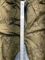 Volcom Men’s Small Olive Green Tribal Print Elastic Waist Pants Cargo Casual
