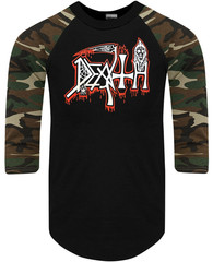Death American Death Metal Band Raglan 3/4 Sleeve (Multiple Variations)