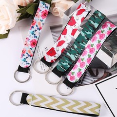 30 Pieces Neoprene Wristlet Keychain bulk Lanyard Hand Wrist Strap Keychain f…