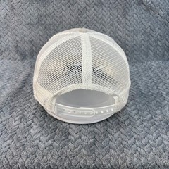 Pistil Mountain Patch Trucker Hat Gray White Mesh Snapback Baseball Cap