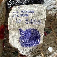 Vintage Jerrie Lurie Floral Prairie Cottagecore Midi Dress sundress 70s Size 12