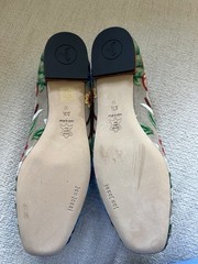 Jon Josef Embroidered Linen Loafers (Made in Spain) – Size 8.5