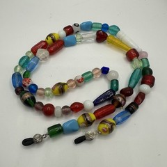 Handmade Glass Bead Glasses Holder Chain Necklace Eyewear Lanyard