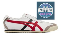 Onitsuka Tiger MEXICO 66 1183C102 105 WHITE CLASSIC RED UNISEX Men Women Shoes