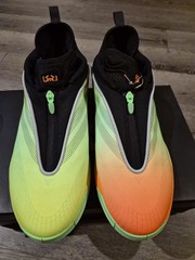 adidas DON Issue 7 Lime Burst Screaming Orange Mitchell JS2592 Size 13 New W Box
