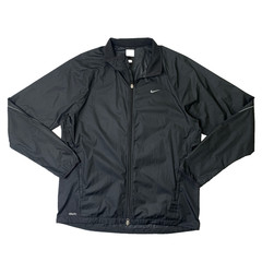 Vintage Nike Jacket Mens L Large NikeFIT Storm Full Zip Lightweight Reflective