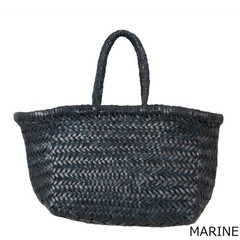 Dragon Diffusion bag ladies wicker bag leather mesh bag BAMBOO TRIPLE JUMP SMALL