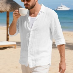 Casual Loose American Style Long Sleeve Shirt