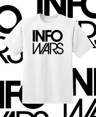 Info Wars Alex Jones Main logo shirt S-6XL Tracking!!