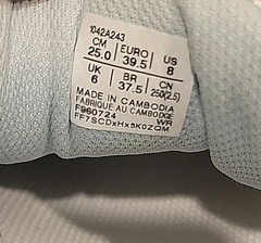 Asics Womens Gel-Game 9 Pickleball Sneakers White/Indigo 1042A243-100 Sz 8 NEW