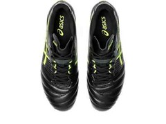 ASICS Rugby Cleats LETHAL RELENTLESS WIDE 1111A259.001 Black/Safety Yellow NEW