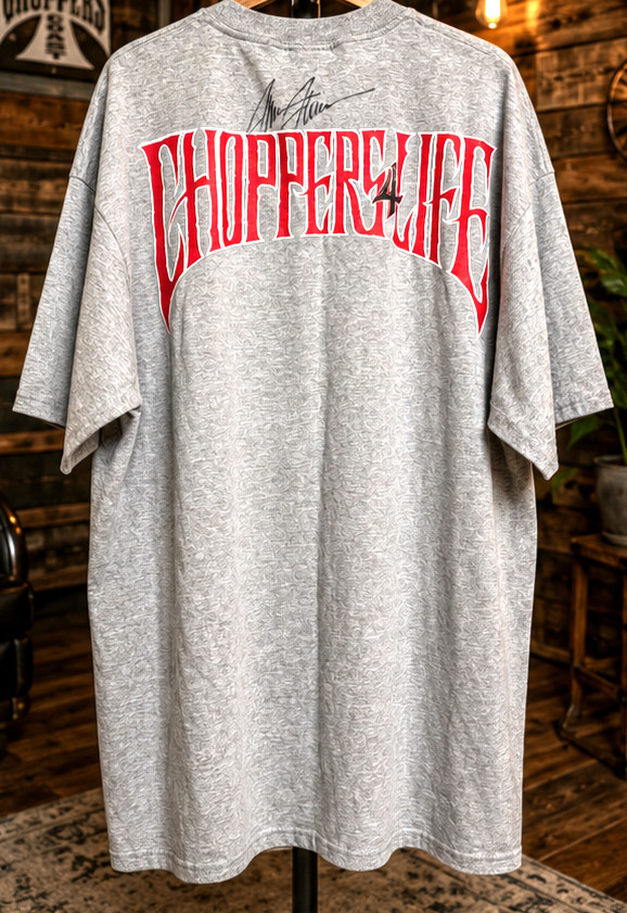 NWOT 2007 WEST COAST CHOPPERS TSHIRT SIZE 2XL JESSE JAMES SIGNED AUTOGRAPHED