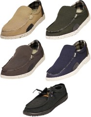 NORTY – Mens Slip On Low Top Boat Loafer Comfortable & Lightweight Shoe