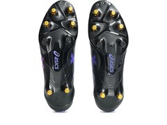 ASICS LETHAL RELENTLESS 1111A259 002 Black Cobalt Burst Rugby Cleats