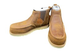 Twisted X Men Work Chelsea Boot MCAN001 4″ Sole Boot Oiled Saddle Size 12 M