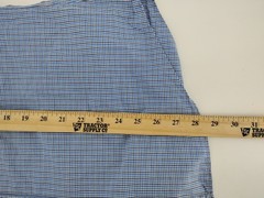 Ralph Lauren Custom Fit Plaid Shirt Mens Sz L Button Down Blue Vintage