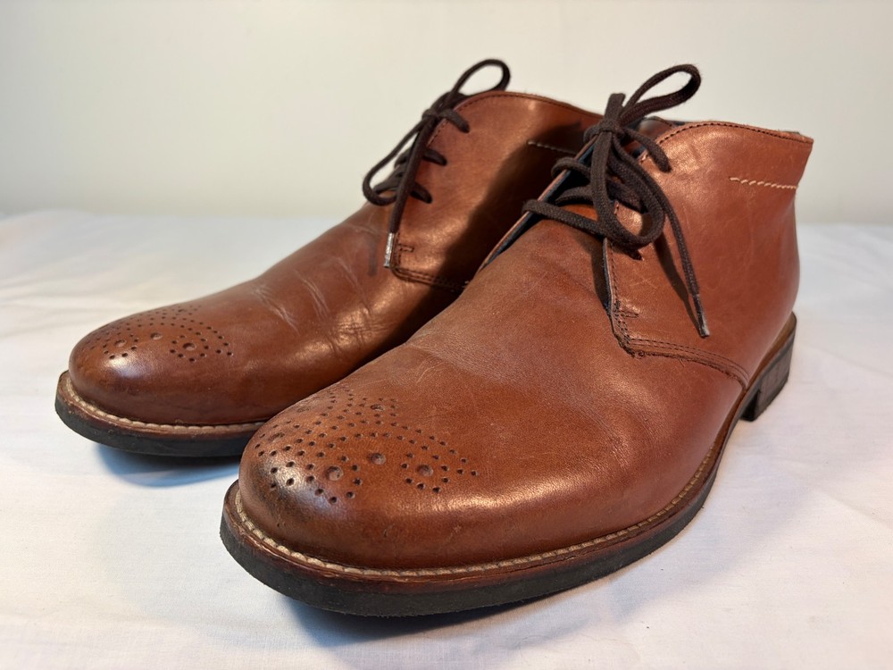 WOLKY Cayenne Cloud 9 Chukka Boots Men’s Leather Lace-up Ankle – EU 46 (US 12)