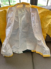 Vintage Camel Cigarette yellow Tyvek Windbreaker with original box (XL)