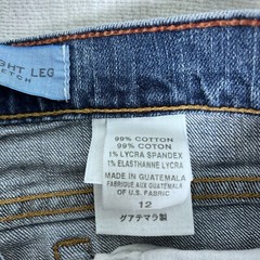 Eddie Bauer Natural Fit Jeans Women’s Size 12 Straight Leg Cotton Blend Denim