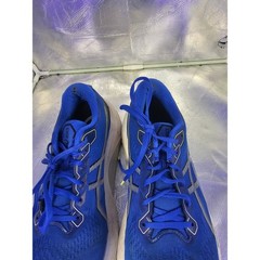 ASICS Gel-Kayano 30 Blue Lime Green Running Shoes Mens 13 Wide 1011B685