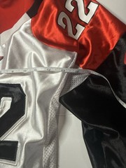 AKIRA “Catch My Vibe” Corseted Cropped Football Jersey