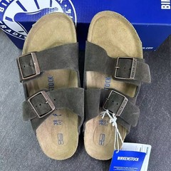 Birkenstock Arizona Suede Leather Soft Footbed Men’s/Women’s Sandals EU 37-45