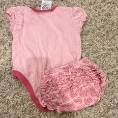 My Little Pony Pink 2pc Bodysuit & Ruffle Bloomers Set Girls 0-3 Months