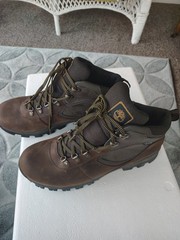 Timberland Mt. Maddsen Hiking Boots Brown Leather Mid Waterproof Shoes Mens 14