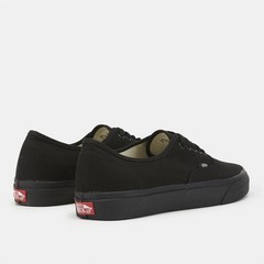 Vans Authentic VN000EE3BKA Sneaker Mens Black Canvas Low Top Skateboarding Shoes
