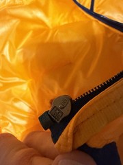 Patagonia Men’s Size M, Orange Hooded Micro Puff Jacket Lightweight