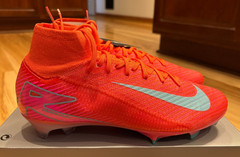 Nike Zoom Superfly 10 Elite FG Ember Glow Aurora Green FQ1454 800 Size 9.5